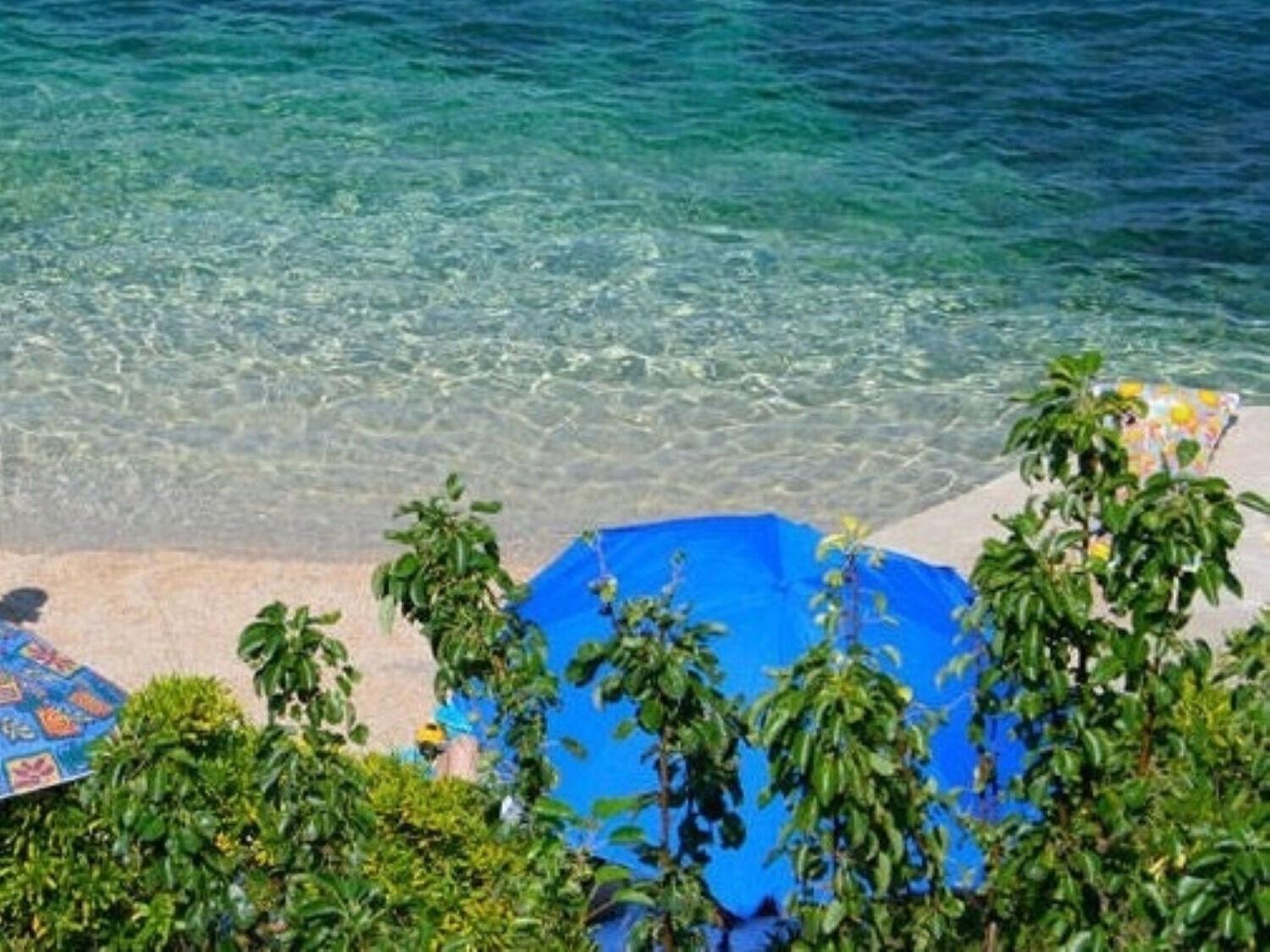 Apartments Milja - 10 M From Sea Mandre Dış mekan fotoğraf